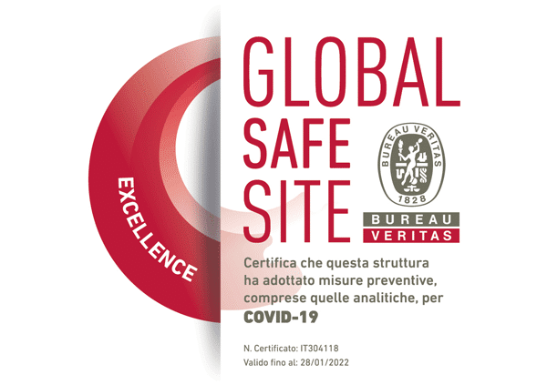 GLOBAL SAFE SITE EXCELLENCE - COVID-19 - CAMO Centro Ambrosiano Oftalmico